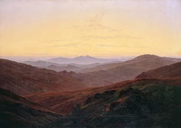 Krkonoše / Before sunrise in the mountains